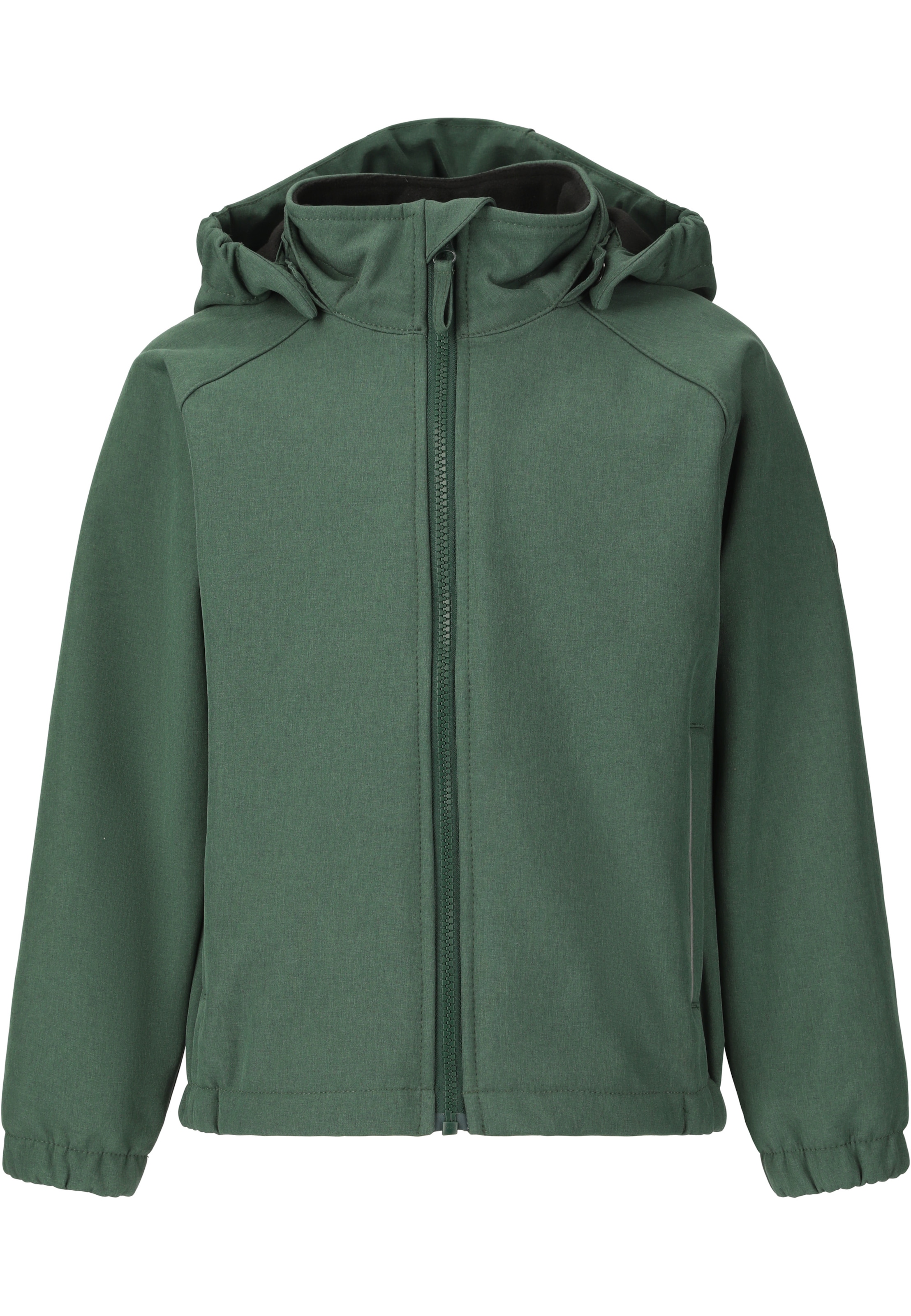 ZigZag Softshelljacke 'Bjorn' in Grün: Vorderseite