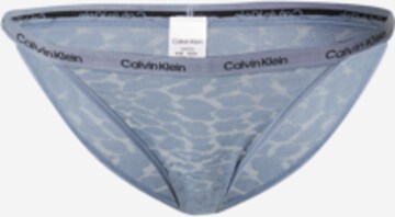 Calvin Klein Underwear String i blå: forside