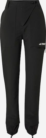ADIDAS TERREX Outdoor Pants 'Xperior Yearound' in Black / White, Item view