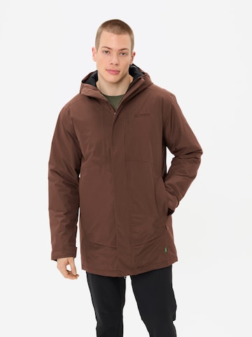 VAUDE Parka 'Rosemoor' in Braun