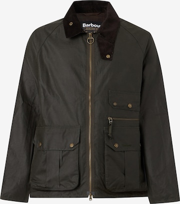 Barbour Välikausitakki 'Blackett Spey' värissä vihreä: etupuoli