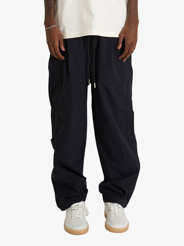 Yes London Wide Leg Hose in Schwarz: Vorderseite