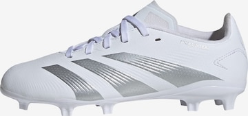 ADIDAS PERFORMANCE Athletic Shoes 'Predator 24 League FG' in White: front