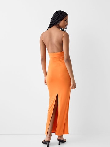 Bershka Dress in Orange