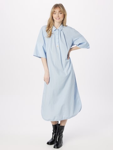 Esmé Studios Blousejurk 'Christel' in Blauw: voorkant