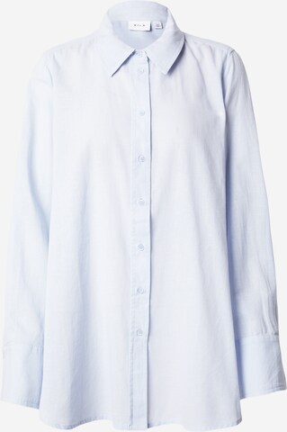 VILA Blouse in Blauw: voorkant