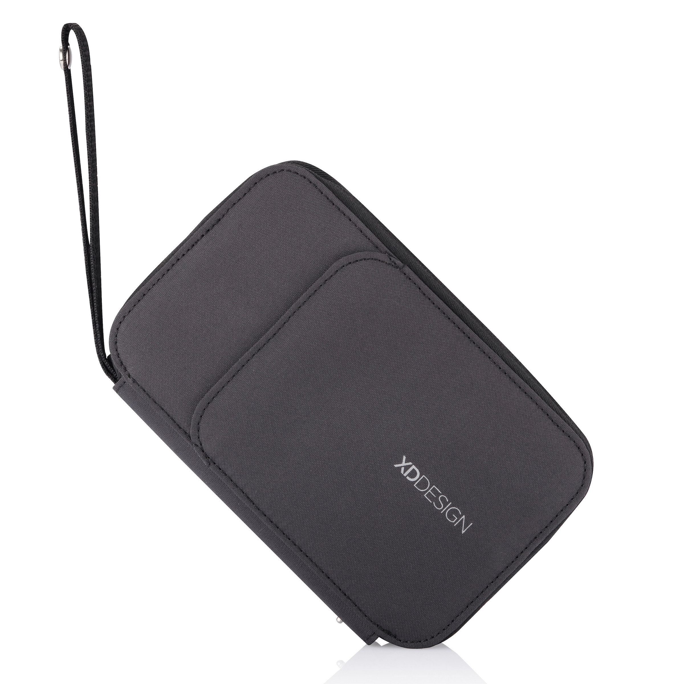 Astuccio di XD Design in grigio: frontale