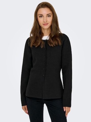 Cardigan 'JDYPrime' JDY en noir : devant