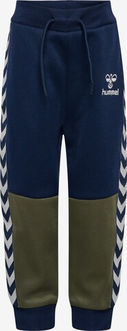 Hummel Workout Pants 'OLEK' in Blue: front