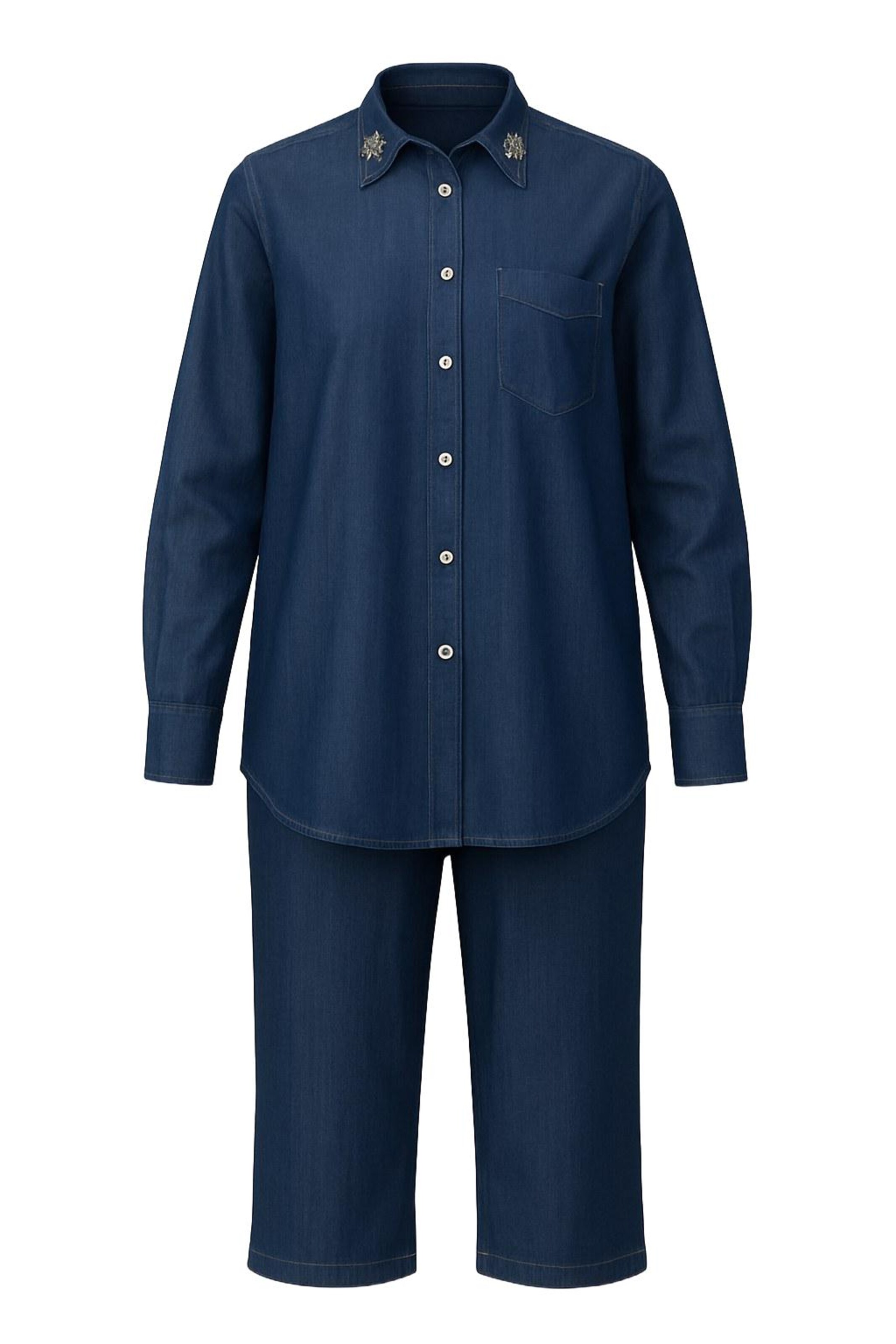 MODAMIHRAM Hosenanzug in Blau: Vorderseite