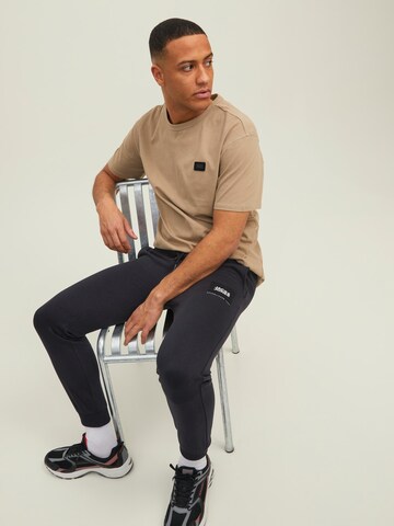 JACK & JONES - regular Pantalón 'Gordon' en negro