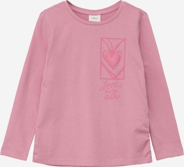 s.Oliver Shirt in Pink: front