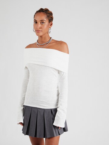 WEEKDAY Shirt 'Dani' in Weiß: Vorderseite