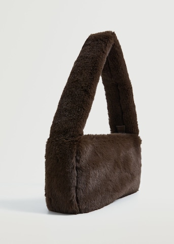 MANGO Shoulder Bag 'Frankie' in Brown