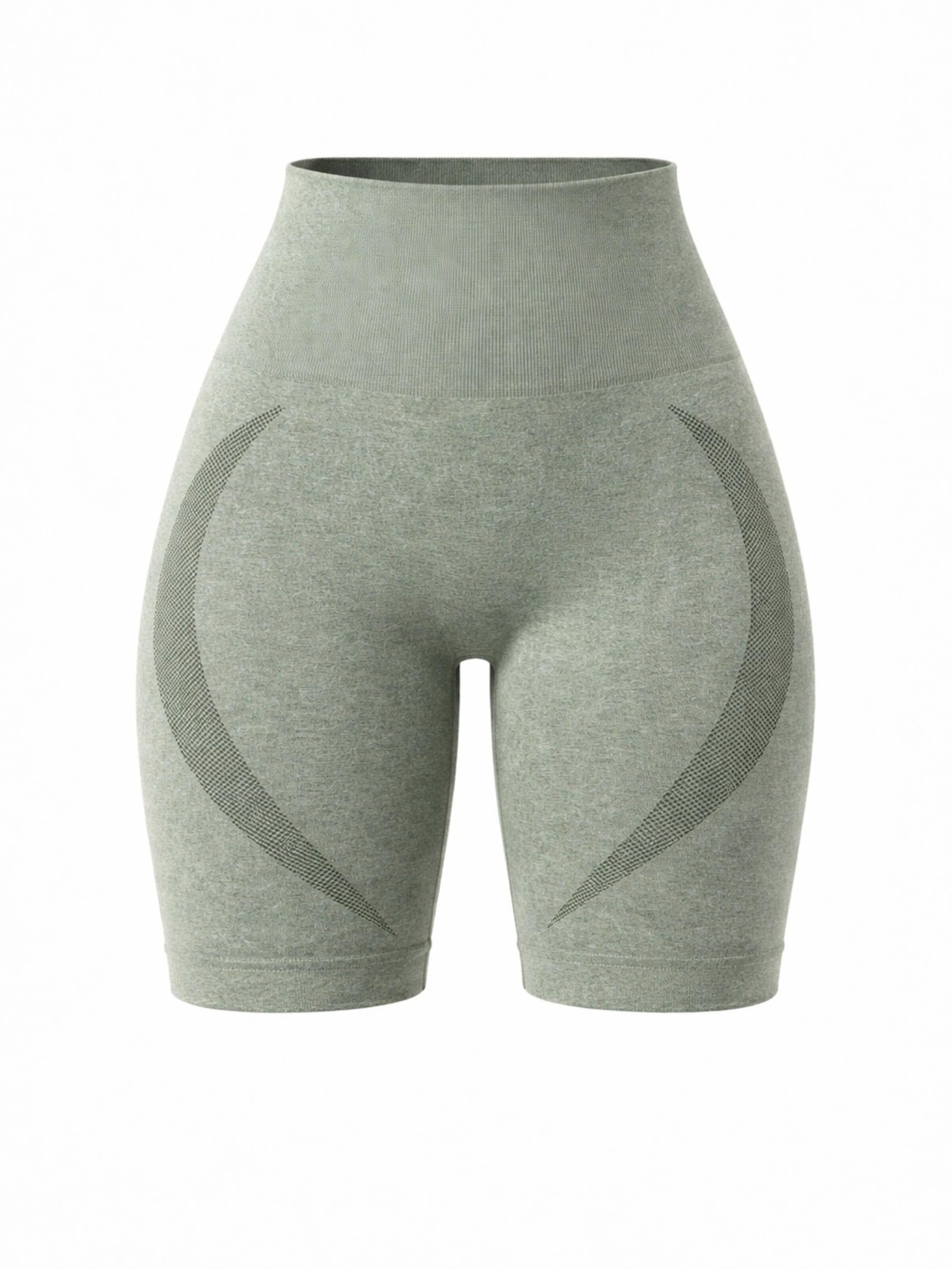 LEAFLETIC - Skinny Leggings 'Leafletic Women’s Shorts' en verde: frente