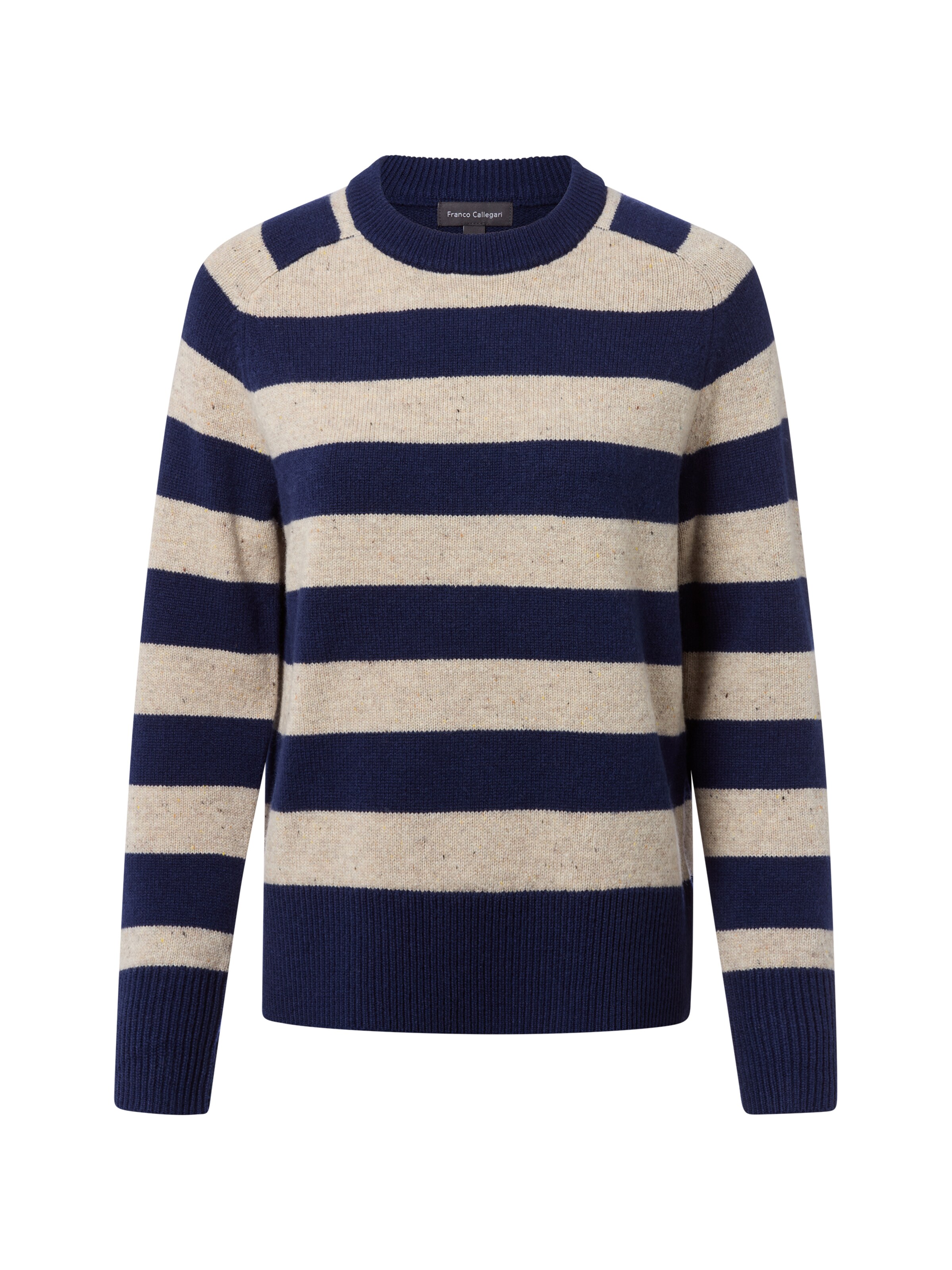 Franco Callegari Trui in Blauw: voorkant