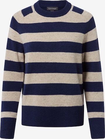 Franco Callegari Trui in Blauw: voorkant