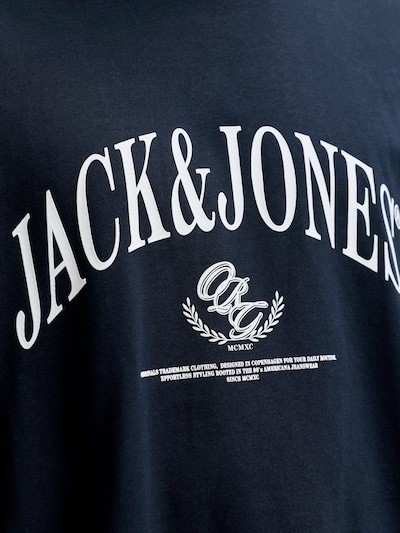 JACK & JONES Majica 'JORFREDERIKSBERG' veličine S u tamno plava / bijela, Pregled proizvoda