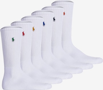 Polo Ralph Lauren Regular Къси чорапи в бяло