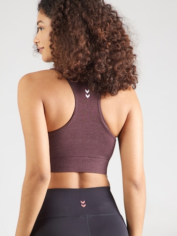 Hummel Sporttop 'Pulse' in Bruin