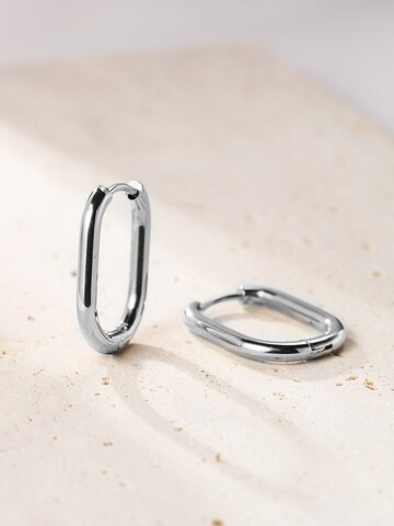 Hey Happiness Ohrringe 'Ellipse'‌ in Silber