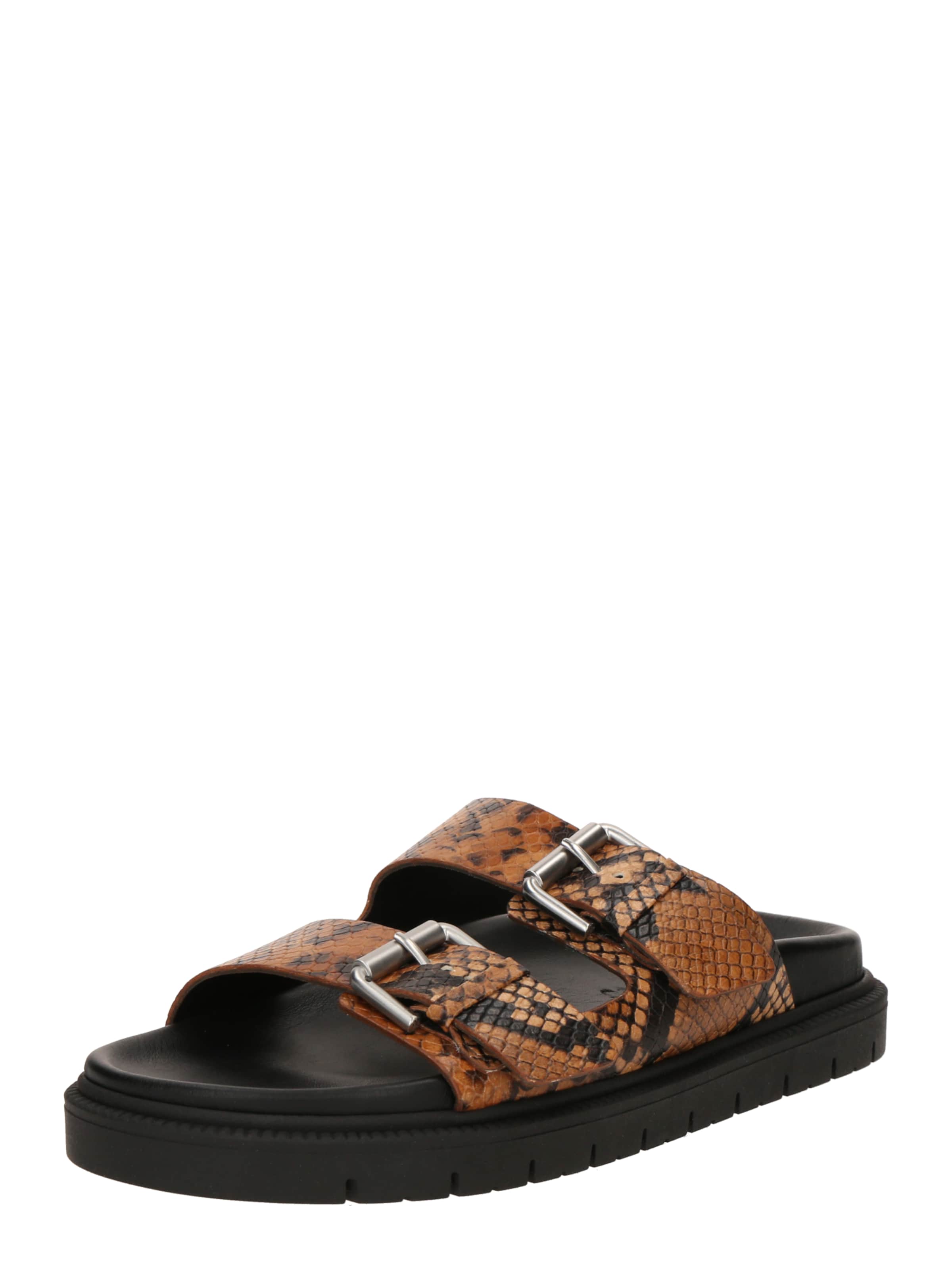 Copenhagen Studios Pantoletter i brun: forside