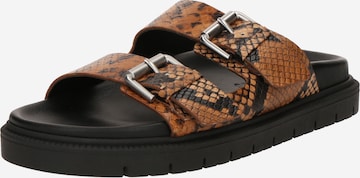 Copenhagen StudiosNatikače s potpeticom - smeđa boja: prednji dio