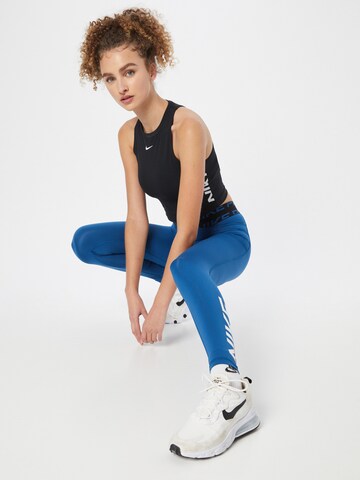 Skinny Pantalon de sport NIKE en bleu