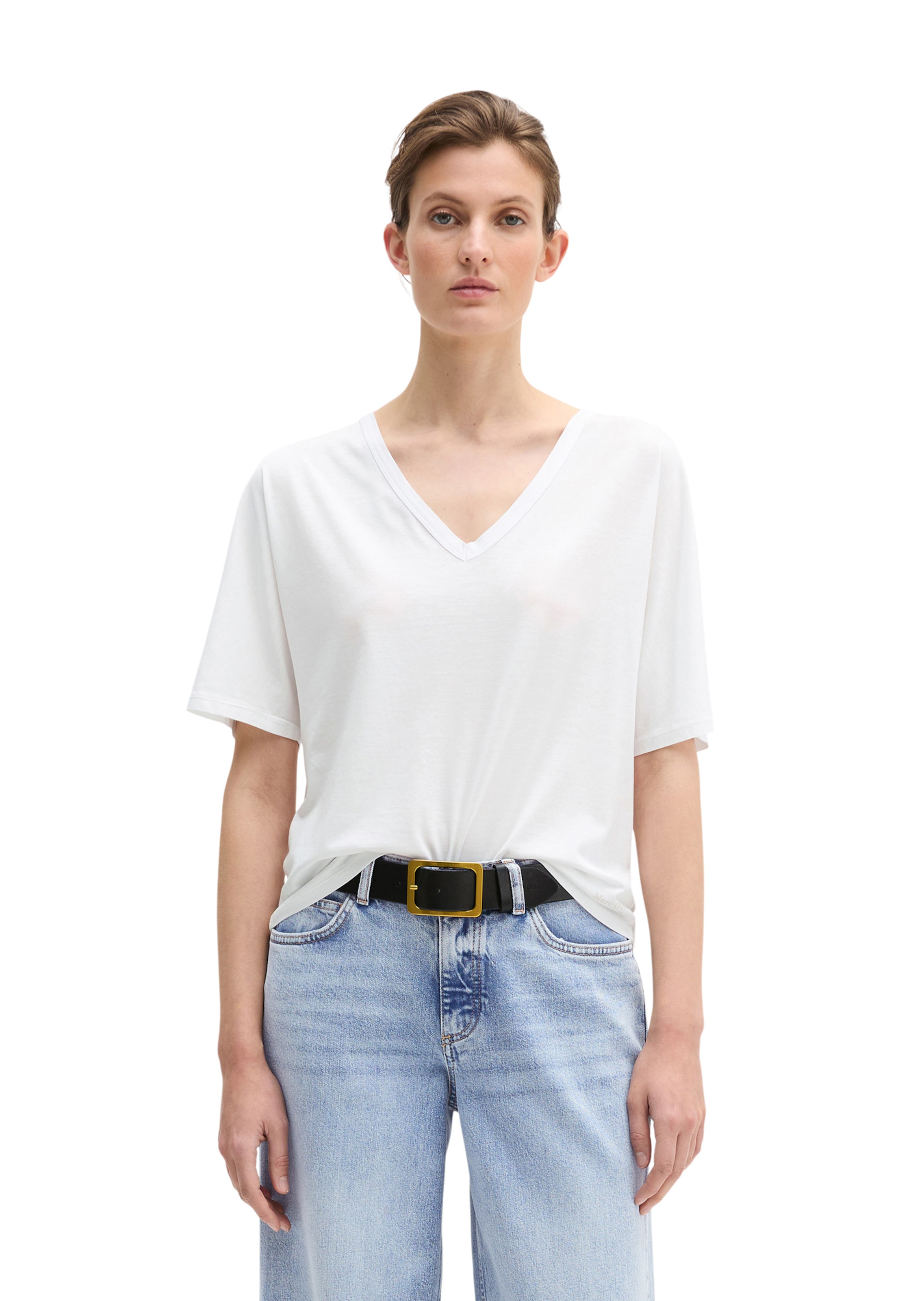 Marc O'Polo Shirt in White: front