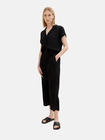 TOM TAILOR Jumpsuit in Schwarz