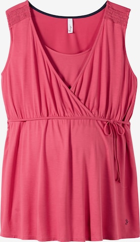 SHEEGO Top in Pink: front