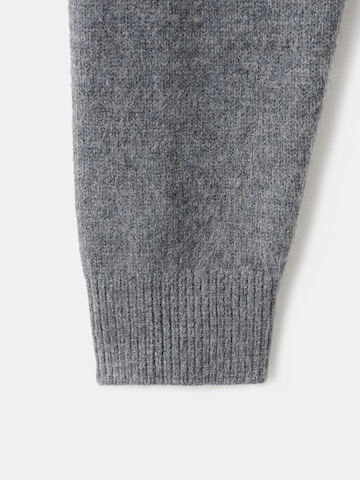 MANGO Knit cardigan 'FELIPE' in Grey