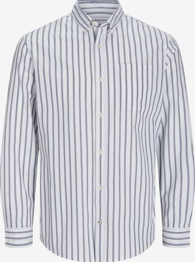 S dydžio Marškiniai 'JJEOxford' iš JACK & JONES, spalva – tamsiai mėlyna / balta, Prekių apžvalga