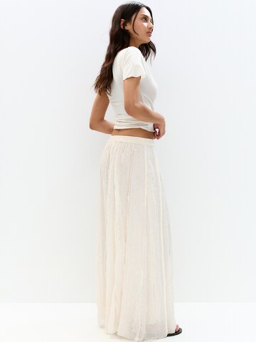 Jupe Pull&Bear en beige
