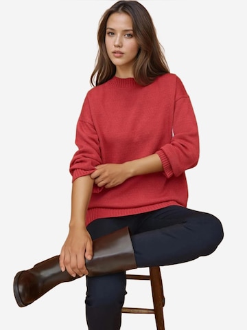 Pull-over Hiccup en rouge : devant