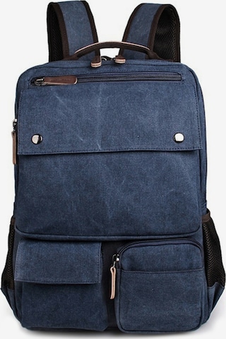 Trendhim Rucksack 'Luda' in Blau: Vorderseite