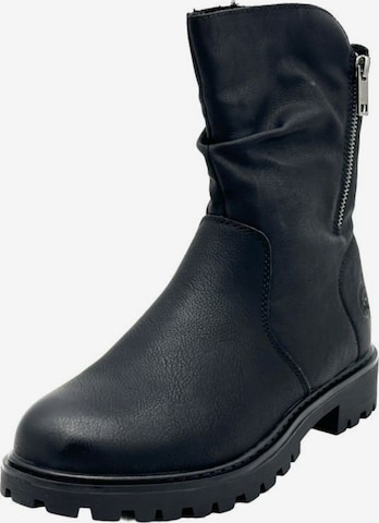 Nowaland Ankle Boots in Schwarz: Vorderseite