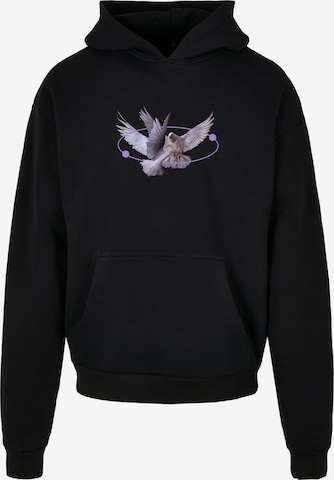 MT Upscale Sweatshirt 'Vive La Liberte' in Zwart: voorkant