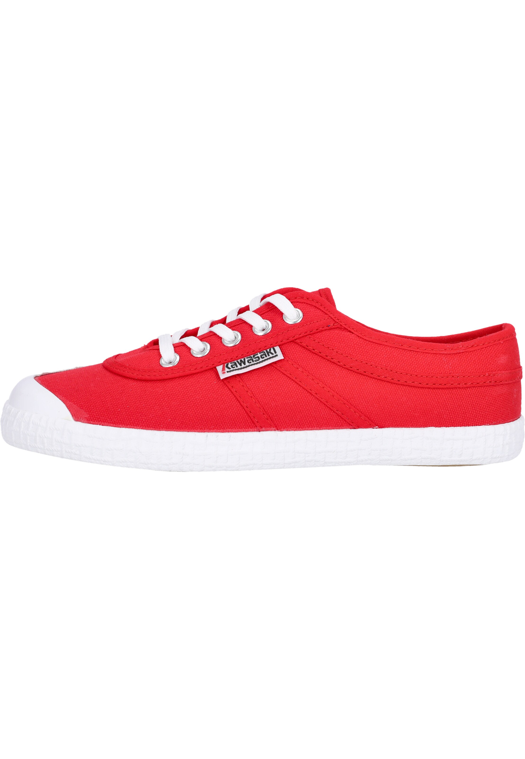 KAWASAKI Sneakers laag 'Original Canvas' in Rood