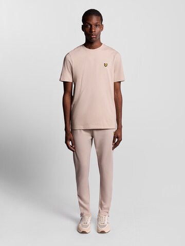 Lyle & Scott Slimfit Broek in Roze