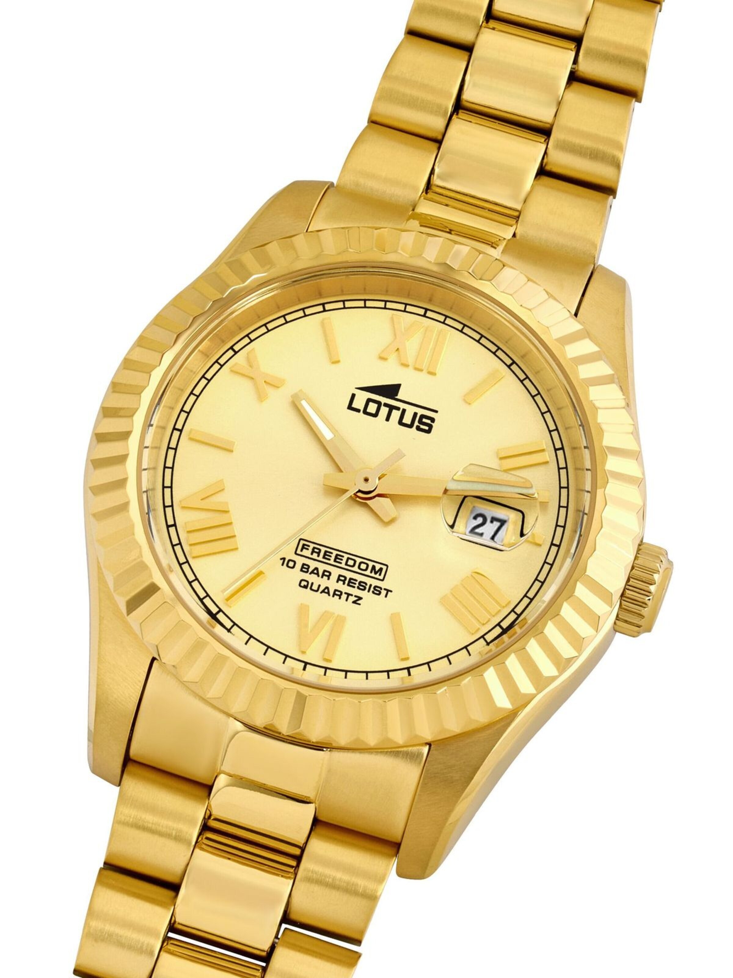Lotus Analoog horloge 'Date watch Freedom' in Goud