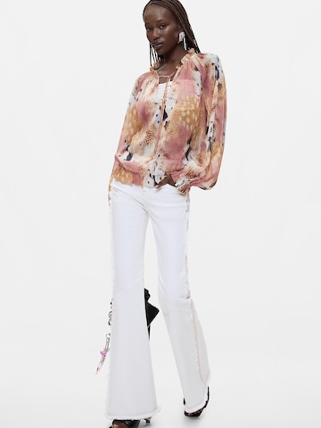 Chemisier Desigual en mélange de couleurs