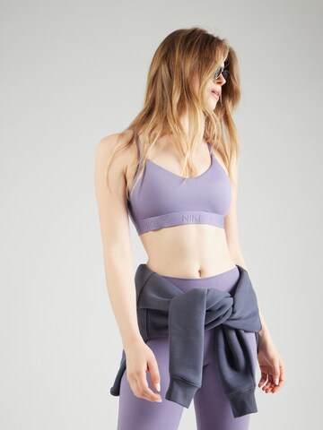 NIKE Bralette Sports bra 'INDY' in Purple: front