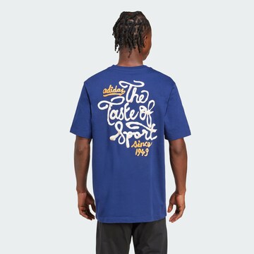 ADIDAS SPORTSWEAR Performance shirt 'Food Sauce' in Blue: front