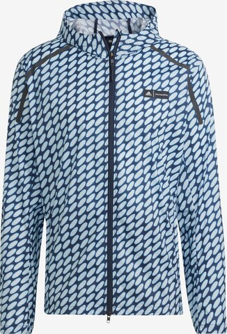 Veste de sport ADIDAS SPORTSWEAR en bleu : devant