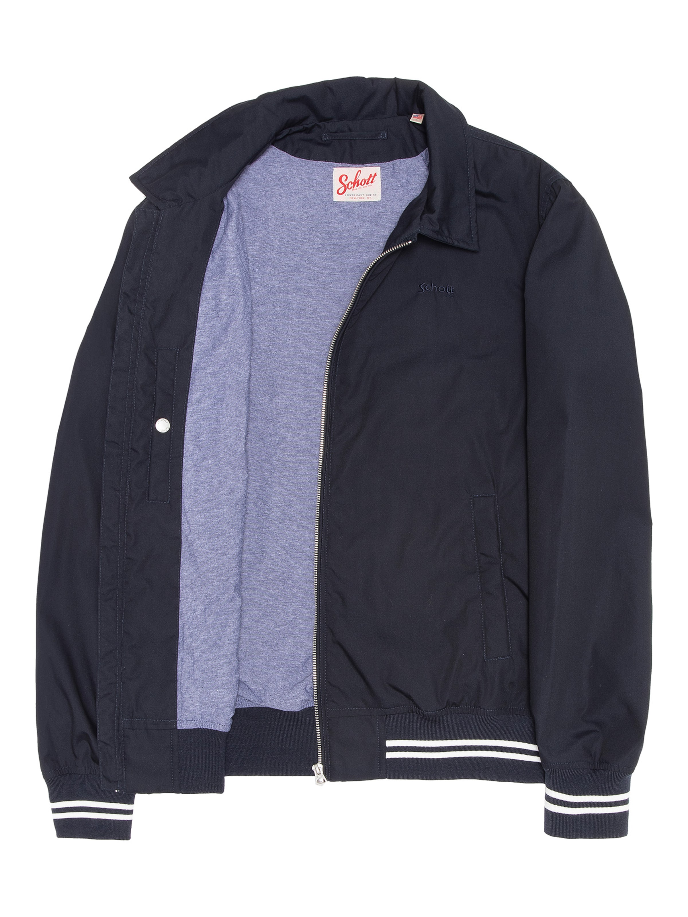 Manteau mi-saison Schott NYC en bleu
