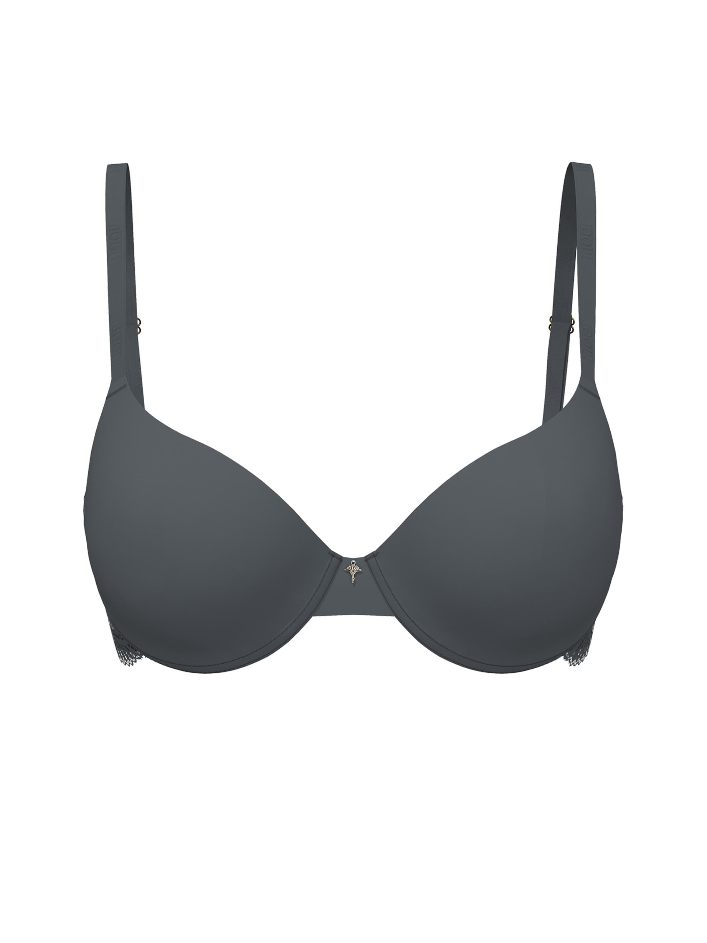 JOOP! Koszulkowy Biustonosz w kolorze szary: przód