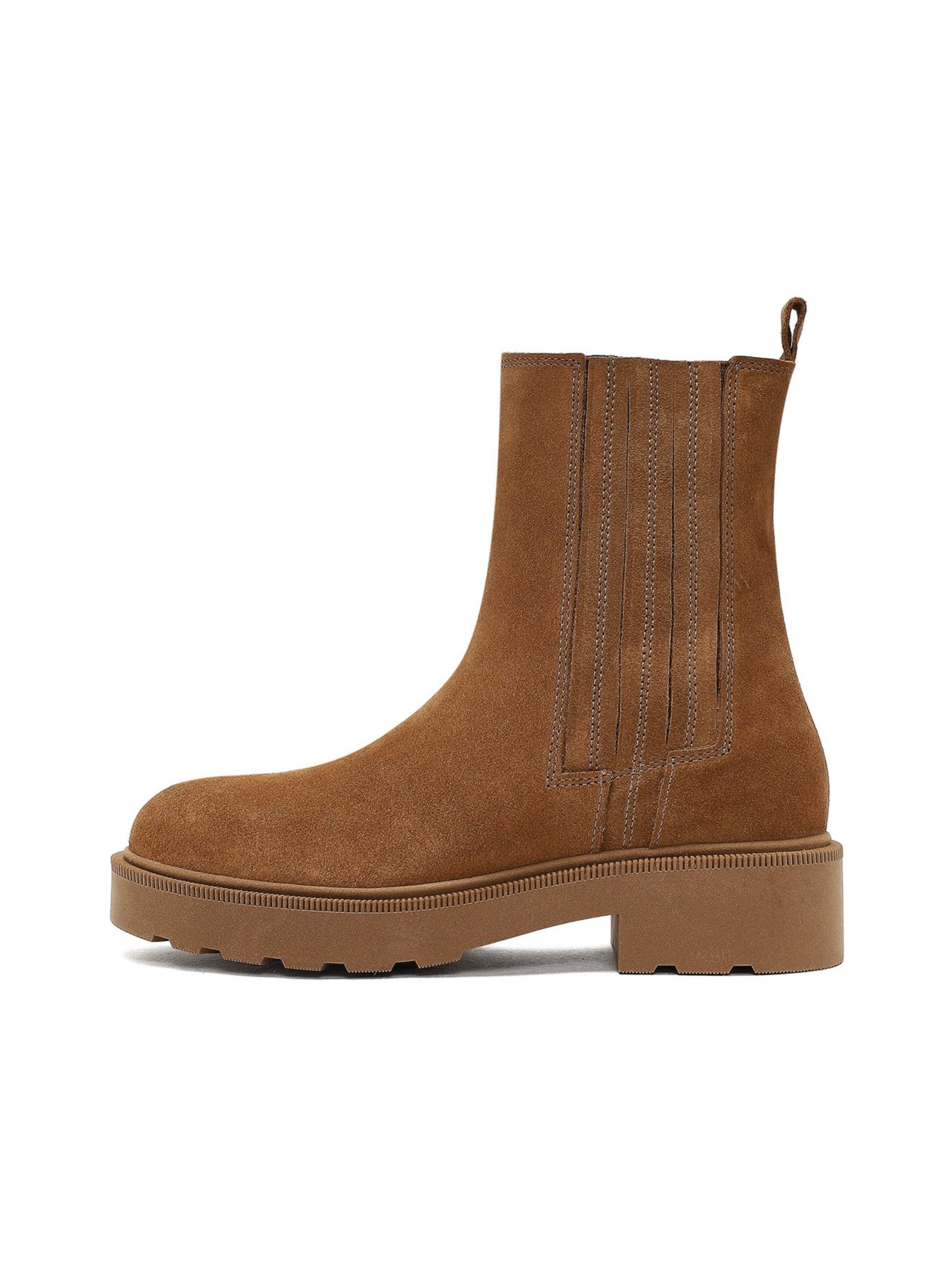 Derimod Stiefelette in Braun: Vorderseite