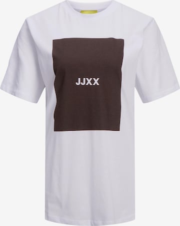 JJXX T-shirt 'AMBER' i vit: framsida