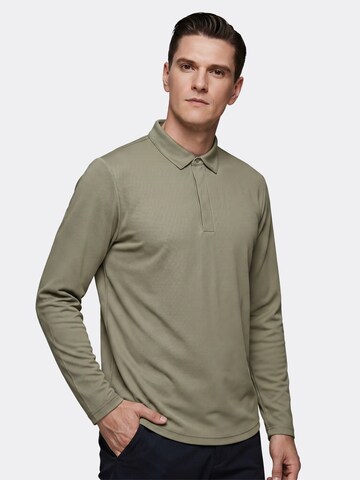 ALLTHEMEN Shirt 'Griff' in Green: front